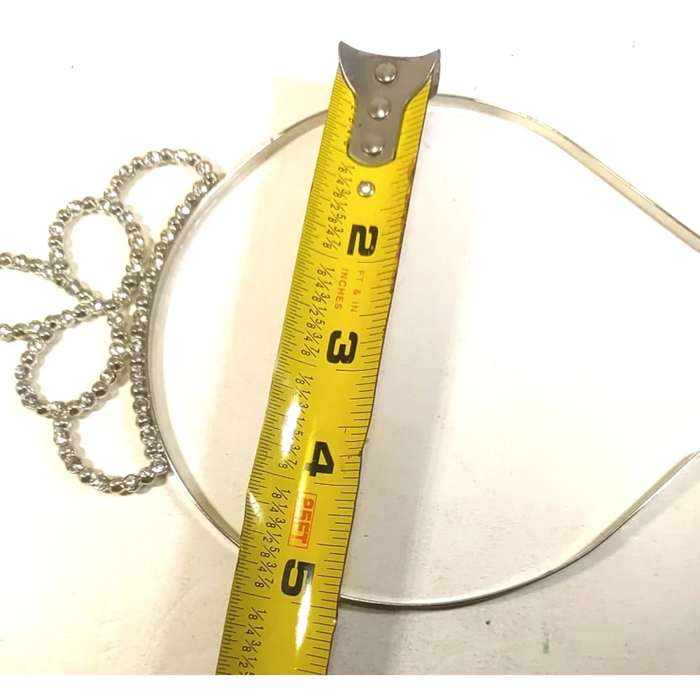 Tiara Childs Play Rhinestone Silver Tone